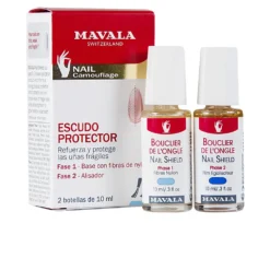 Escudo Protector Fortalecedor Uñas Set Mavala 2 Pz